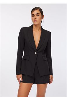 Blazer da donna di colore nero Liu Jo Black | CF5052T220022222