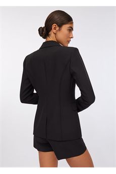 Blazer da donna di colore nero Liu Jo Black | CF5052T220022222