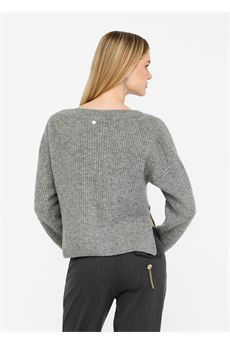 Maglione da donna di colore grigio Liu Jo Black | CF5150MA74Q02056