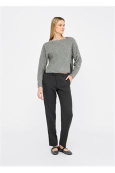 Maglione da donna di colore grigio Liu Jo Black | CF5150MA74Q02056