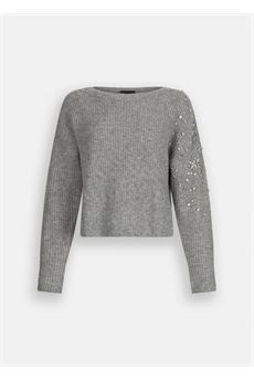 Maglione da donna di colore grigio Liu Jo Black | CF5150MA74Q02056