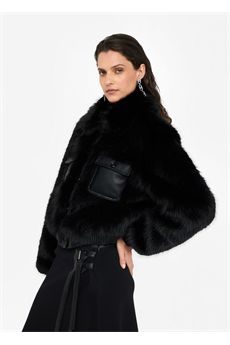 Giubbotto da donna di colore nero Liu Jo Black | CF5185E103722222