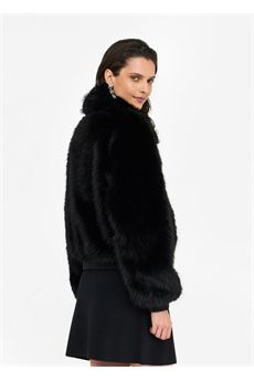 Giubbotto da donna di colore nero Liu Jo Black | CF5185E103722222