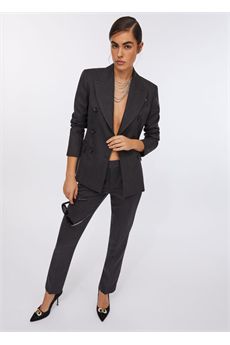 Pantaloni da donna di colore grigio Liu Jo Black | CF5235T054AC378A