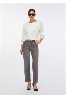 Jeans da donna in denim grigio Liu.Jo Denim | UF5019D4927N9935