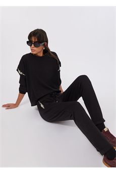 Pantaloni da donna di colore nero Liu.Jo Sport | TF5155FS576M9932