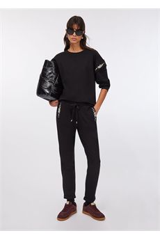 Pantaloni da donna di colore nero Liu.Jo Sport | TF5155FS576M9932