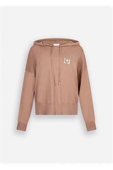 Felpa da donna di colore cioccolato Liu.Jo Sport | TF5216MS63LM9936