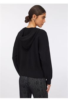 Felpa da donna di colore nero Liu.Jo Sport | TF5216MS63LN9579