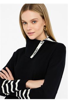 Maglia da donna di colore nero Liu.Jo Sport | TF5218MS63L03N66