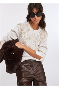 Maglia da donna di colore bianco Liu.Jo Sport | TF5225MA51IM9720