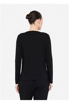 T-shirt da donna di colore nero Liu.Jo Sport | TF5299JS923N9785