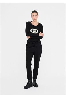 T-shirt da donna di colore nero Liu.Jo Sport | TF5299JS923N9785