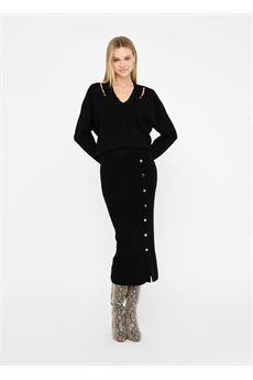 Maglia da donna di colore nero Liu.jo White | MF5037MS99E22222