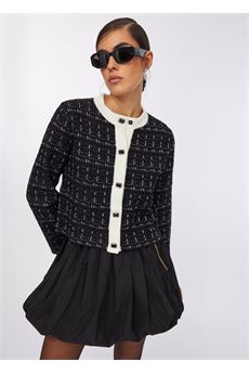 Giacca da donna di colore nero Liu.jo White | MF5520MA25RP9017