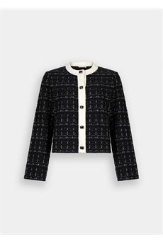 Giacca da donna di colore nero Liu.jo White | MF5520MA25RP9017