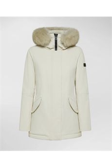 Piumino da donna di colore Dove Grey Peuterey | DONNET KL FUR983