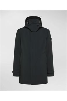 Trench da uomo di colore nero Peuterey | GROFF KPNER