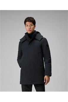 Cappotto tecnico da uomo di colore blu grafite Peuterey | KRUGER TJ 01215