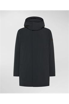 Cappotto tecnico da uomo di colore blu grafite Peuterey | KRUGER TJ 01215