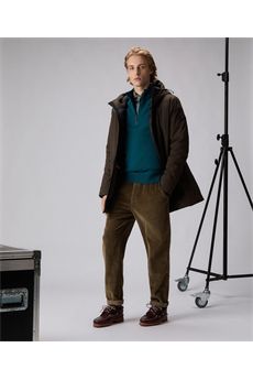 Piumino da uomo di colore marrone cioccolato Peuterey | METIDE SRT 01494