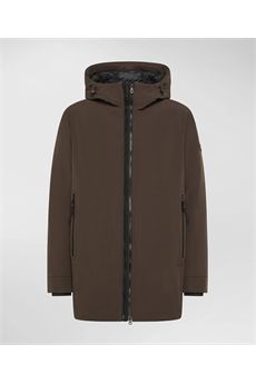 Piumino da uomo di colore marrone cioccolato Peuterey | METIDE SRT 01494