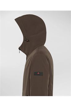 Piumino da uomo di colore marrone cioccolato Peuterey | METIDE SRT 01494