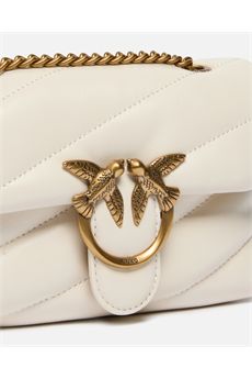 Borsa da donna di colore bianco Pinko Accessori | LOVE PUFF BABY CL SHEEP NAPPAZ14Q
