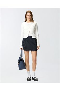 Gonna da donna di colore bianco e blu Pinko | HAMBURGEREZ1