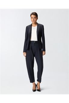 Giacca da donna di colore bianco e blu Pinko | KEBABEZ1