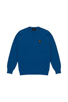 Maglia da uomo di colore bluette Refrigiwear | BENNET PULLOVERF14055