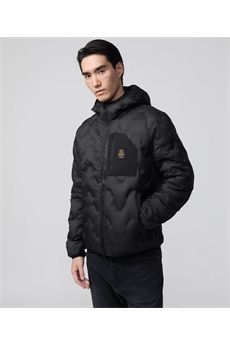 Piumino da uomo di colore nero Refrigiwear | GRAPHITE JACKETG06000