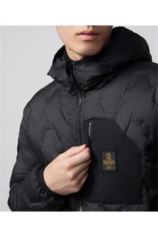 Piumino da uomo di colore nero Refrigiwear | GRAPHITE JACKETG06000