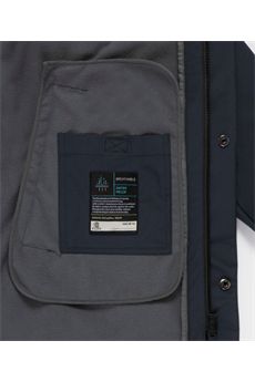 Piumino da uomo di colore blu Refrigiwear | LONG SPEED JACKETG00891