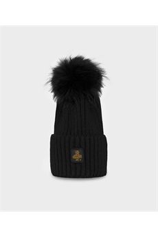 Cappello unisex di colore nero Refrigiwear | SNOWFLAKE HATG06000