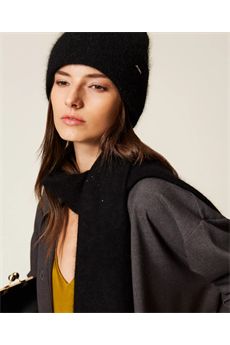 Cappello da donna di colore nero Twinset Accessori | 252TA426B00006