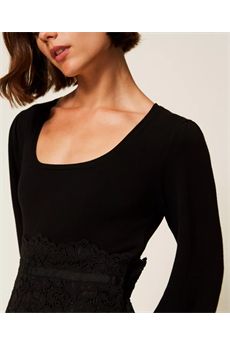 Abito da donna di colore nero Twinset | 252TP303000006