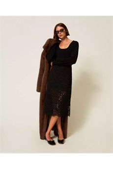 Abito da donna di colore nero Twinset | 252TP303000006