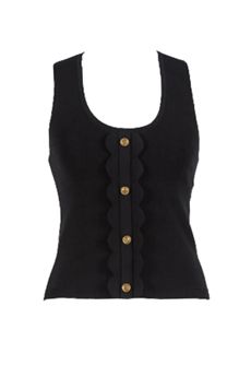 Top da donna di colore nero Twinset | 252TP320200006