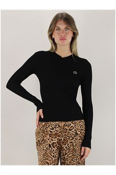Maglia da donna di colore nero Twinset | 252TP324100006