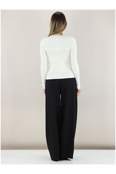 Maglia da donna di colore bianco neve Twinset | 252TP324100282