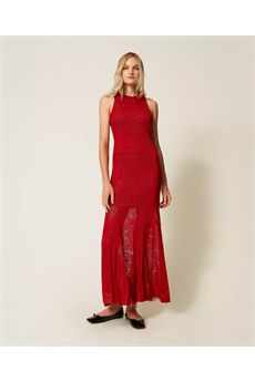Abito da donna di colore rosso veneziano Twinset | 252TP338200740