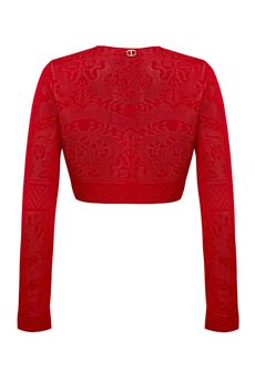 Maglia da donna di colore rosso Twinset | 252TP338400740