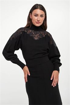 Maglia da donna di colore nero Twinset | 252TP340600006