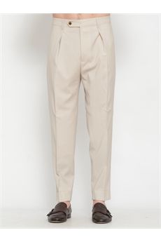 Pantaloni da uomo di colore panna Berwich | CHIAIACK1790X - CHALK