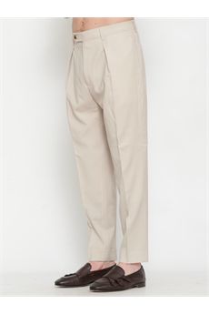 Pantaloni da uomo di colore panna Berwich | CHIAIACK1790X - CHALK