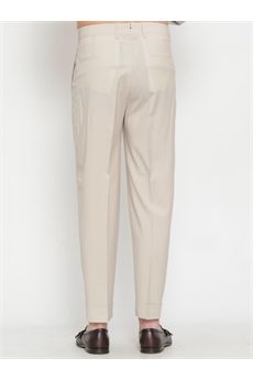 Pantaloni da uomo di colore panna Berwich | CHIAIACK1790X - CHALK