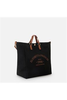 Borsa da donna di colore nero e cuoio Elisabetta Franchi Accessori | BS14A62E2B58
