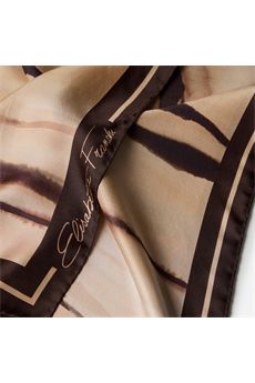 Foulard da donna di colore cammello Elisabetta Franchi Accessori | FO26L62E2470