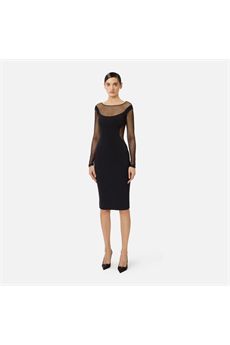 Abito da donna di colore nero Elisabetta Franchi | AB89862E2110